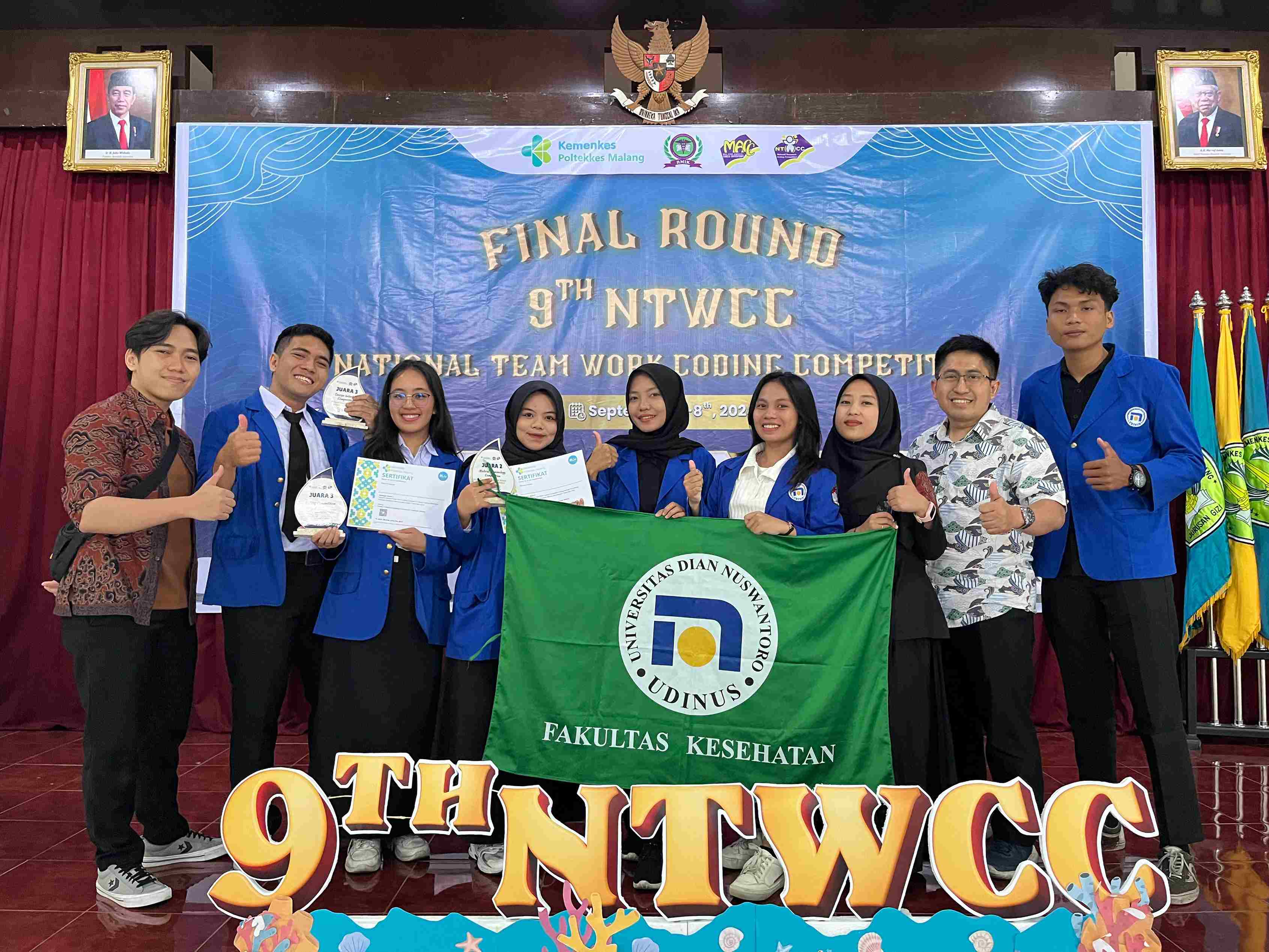 Dokumentasi Foto Peserta Pemenang Lomba NTWCC 9th